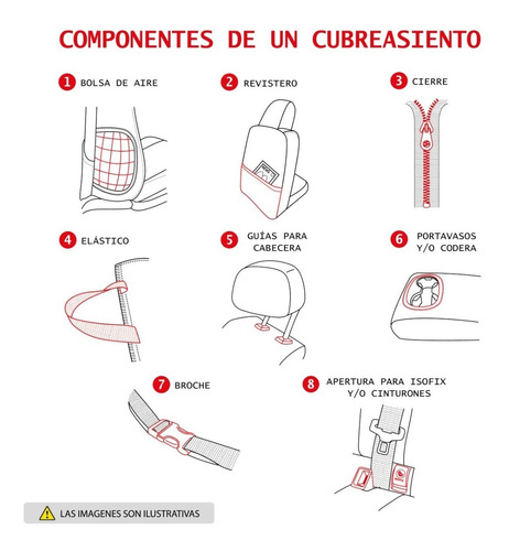 Cubre Asientos Suzuki Fronx 2024-2025 Confort Negro Gris Beige