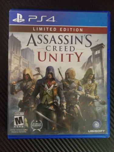 Assassins Creed Unity Juego Ps4 Gamezone Mercadopago