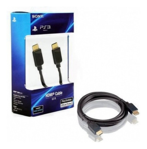 Cabo Hdmi 3d 240hz Surround 7.1 Ps3 Oficial Sony 1.8 M