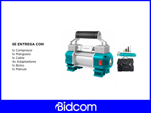 Compresor De Aire Caudal Máximo De 45 L/min Gadnic