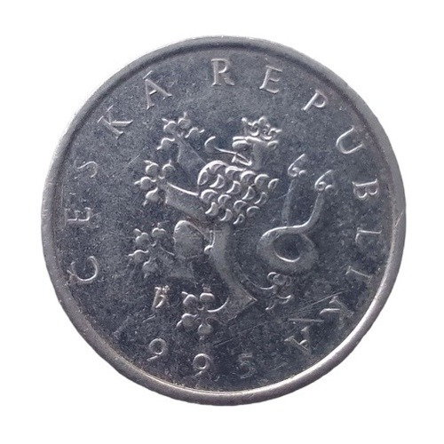 Moneda República Checa 1 Ceska Koruna 1995