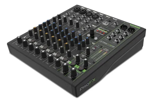 Mezclador De 10 Canales Con Batería Mackie Profx10 Go