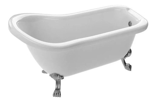 Imagen 2 de 10 de Bañera Tipo Antigua Patas De Leon 180 X 78 Acrilico Blanca