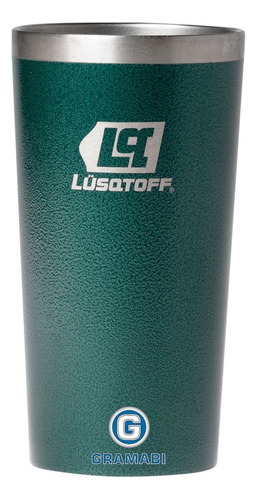 Vaso Térmico 430ml Verde Frio Calor Acero Lusqtoff Vtl430-8v