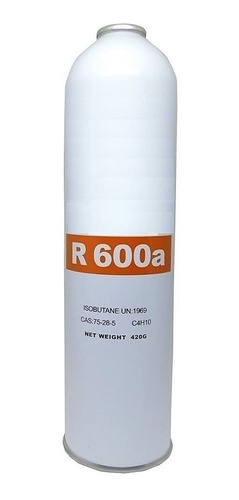 Refrigerante R600a 400 Gr Rosca 3/8 Aljuchile