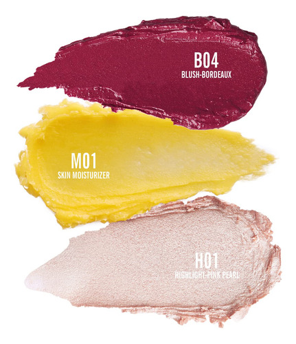 Trio Kimuse De Maquillaje Multiadherente Para Rostro, Mejill