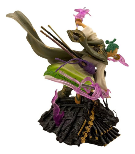 Figura Acción De Bellamente Zoro Roronoa De One Piece Anime