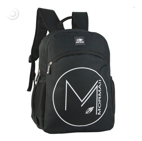 Mochila Mormaii Poliester - Preta E Branco