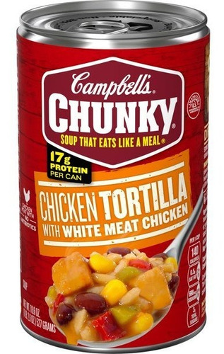 Campbell's Chunky Chicken Tortilla  527grs.