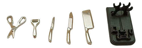 Juego De 6 Herramientas De Cocina En Miniatura, Juguetes De