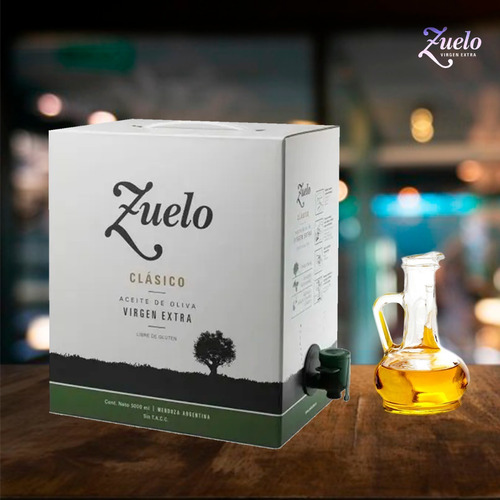 Aceite De Oliva Zuelo Clasico 5lt - Familia Zuccardi