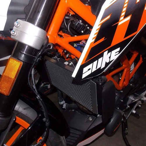 Imagen 7 de 8 de Protector Cubre Radiador Ktm Duke 200 390 G1 G2 250 Kraftec