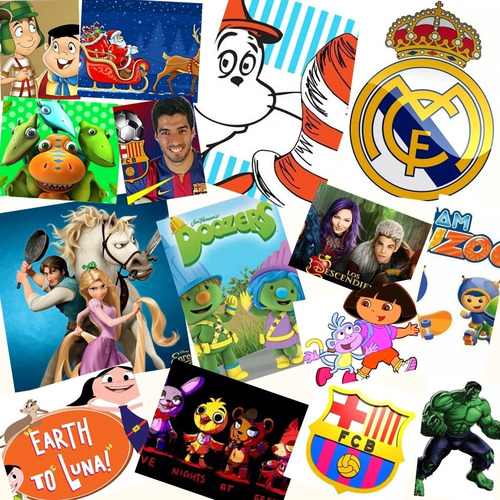 Kit Imprimible Fiesta 146 Motivos Diferentes De Todo Un Poco