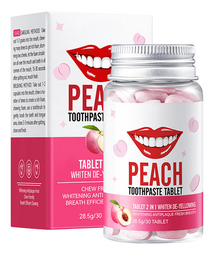 Tabletas De Pasta De Dientes Masticables L Natural Paste Tab