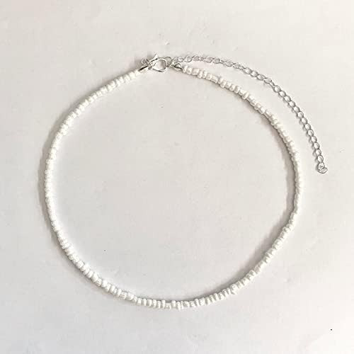 Collar De Concha Qiuseadu Puka, Gargantilla Hawaiana De Cuen