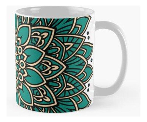 Taza Colorido Hermoso Arte Exótico De Mandala Calidad Premiu