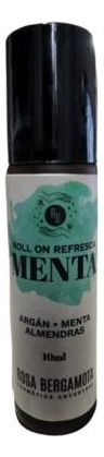 Aromaterapia Roll On Refresca Menta Rosa Bergamota