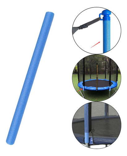 10 Fundas De Espuma De Poste De De Repuesto Para 90cm Azul