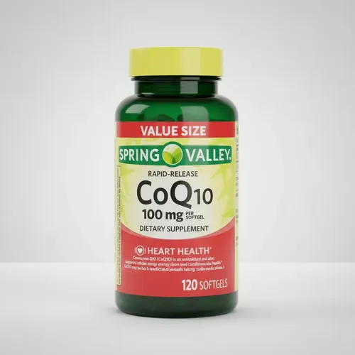 Coq10 100mg Spring Valley 120 Cápsulas Sem Sabor | MercadoLivre
