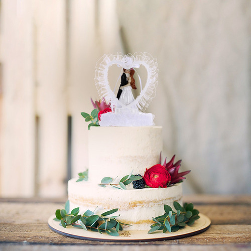 Ba 1 Pieza De Figuras De Novios Para Tartas De Boda