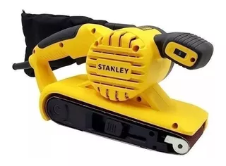 Lijadora de banda Stanley SB90 amarilla 900W 220V