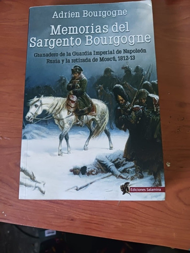 Libro, Memorias Del Sargento Bourgogne