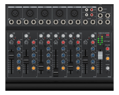 Behringer Xenyx 1003B Mezclador 10 Ch Podcast Mixer