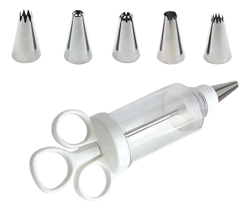 Inyector De Relleno De Glaseado Para Magdalenas, 18,5x6,6 Cm