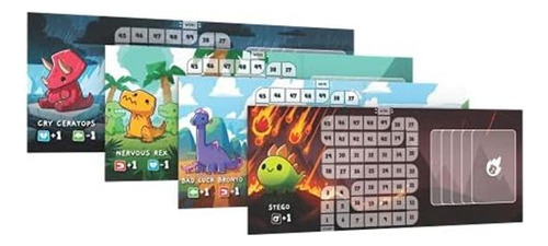 Juego De Mesa Teeturtle-happy Little Dinosaurs