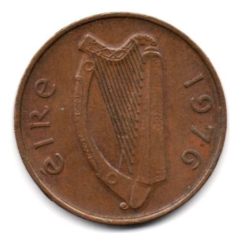 Irlanda 1 Penique 1976