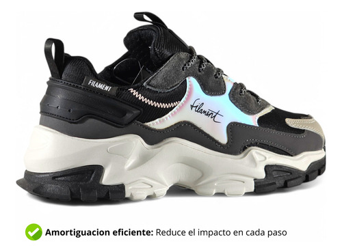 Zapatillas Mujer Plataforma Urbanas Moda Filament Grous