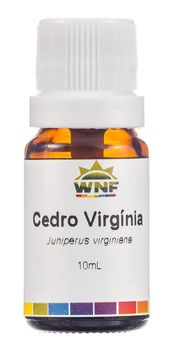 Óleo Essencial Natural De Cedro Virgínia 10ml - Wnf