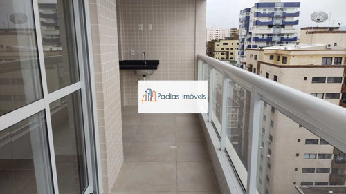 Imagem 12 de 30 de Apartamento Com 2 Dorms, Canto Do Forte, Praia Grande - R$ 561 Mil, Cod: 858347 - V858347