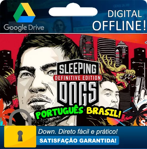 Pc Sleeping Dogs: Definitive Edition Jogo Digital Mídia