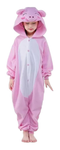 Pijama Disfraz Diseño Cerdito Para Niño O Niña