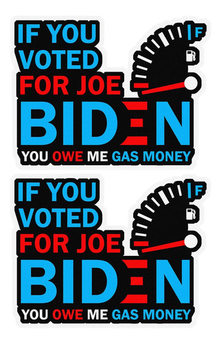 Tracy Li 2 Letrero Magnetico Coche «if You Voted For Biden»