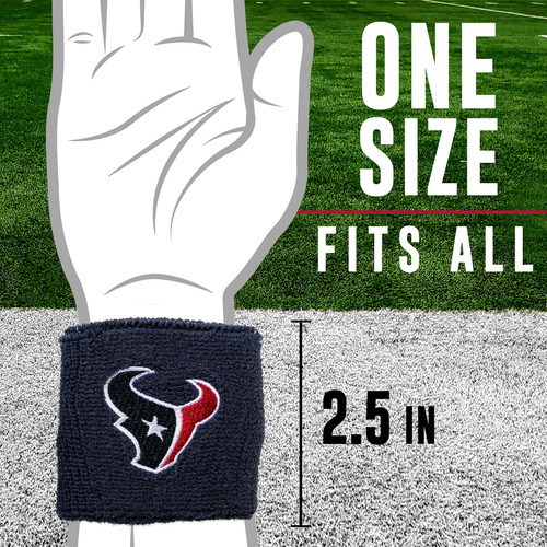 Pulseras Bordadas Franklin Sports Nfl De Los Houston Texans