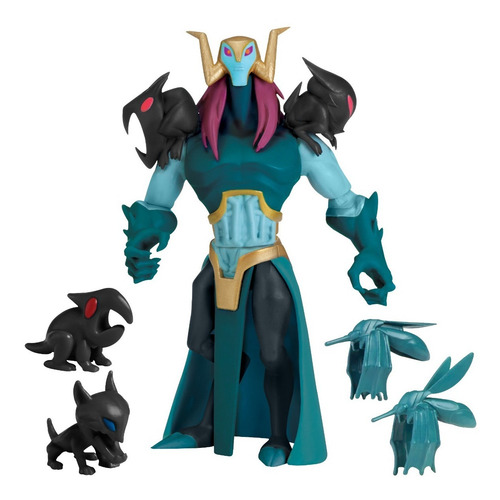 Imagen 6 de 7 de Figura Baron Draxum Tortugas Ninja Articulada Original