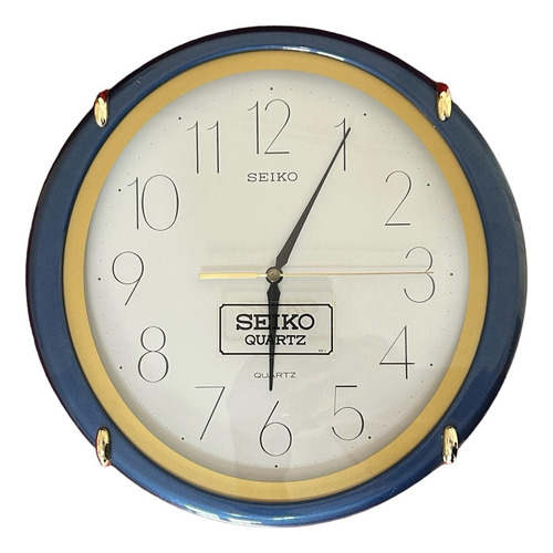 Reloj De Pared Seiko Máxima Elegancia