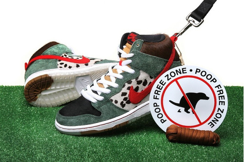 Nike Sb Dunk High Walk The Dog Dog Walker 9,5 Y 10,5us | Mercado Libre