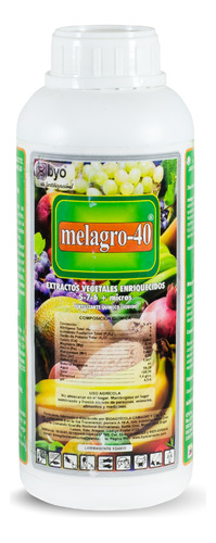 Melagro-40 Fertilizante Foliar X 1 L Uso Agicola