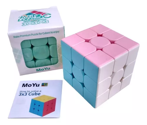 Cubo Mágico Qiyi - Moyu Macaron 3x3