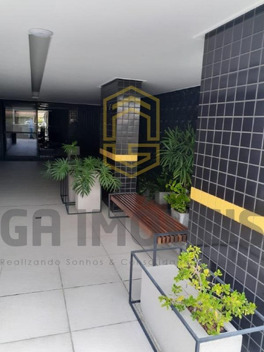 Imagem 20 de 29 de Apto 101m² Na Jatiúca 3 Suítes Dce Área De Lazer Completa Por R$674 ! - 512