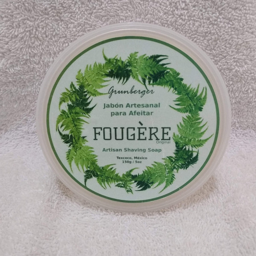 Jabón Artesanal Para Afeitar Fougére