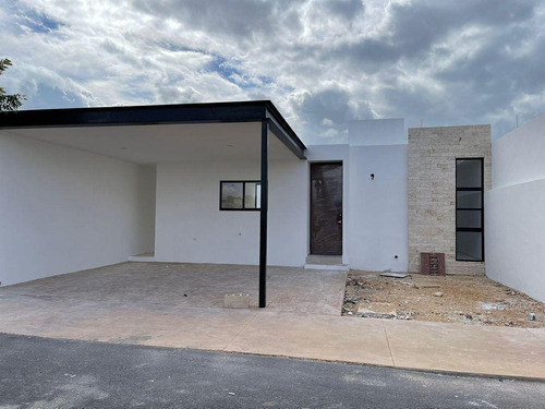 Casa En Venta De 1 Piso En Cholul