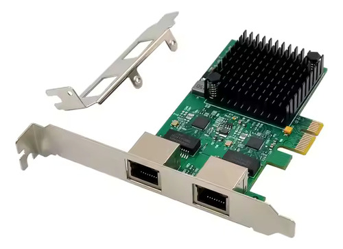 Placa De Rede Pcie X1 Realtek Rtl8125b Dual-port 2.5gbe Nic
