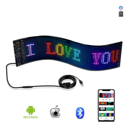 Pantalla Led Flexible Para Carro