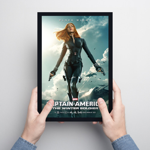 Cuadro 20x30 Peli Captain America The Winter Soldier 005