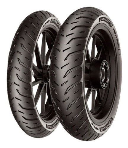 Pneu Michelin 90/90-18 + 100/90-18 Pilot Street 2 Titan