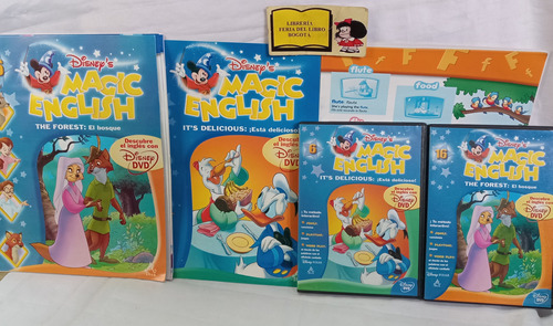 Disney Ingles Mágico - 2 Vols - En Inglés Y Español - 2 Dvd